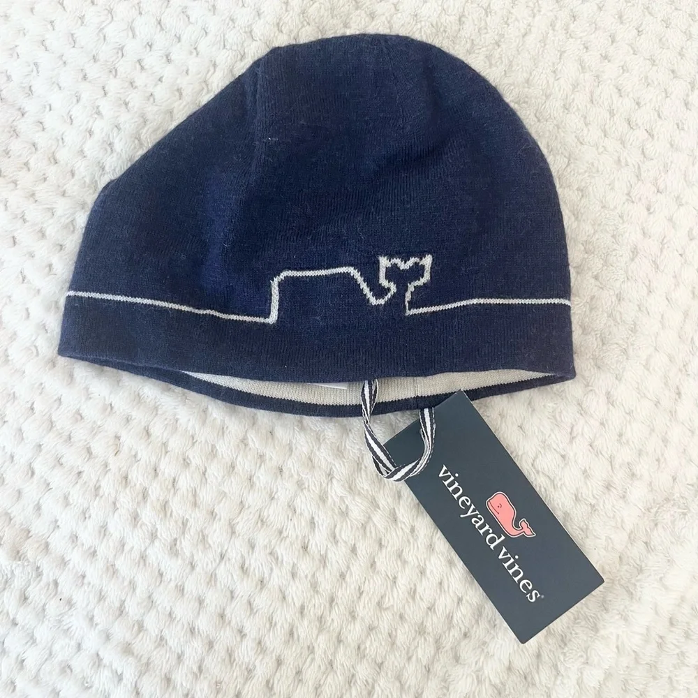 NWT Vineyard Vines Youth Kids Wool Beanie, OS